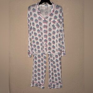 TOSS SKIING GONDOLA LIFT 2 pc PAJAMA SET- Size Medium